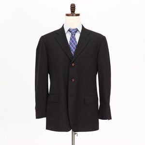 GianLuca 44R Brown Solid 3-Button Sport Coat Blazer Jacket V097